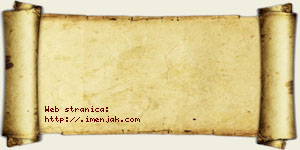 Danica Kosovac vizit kartica